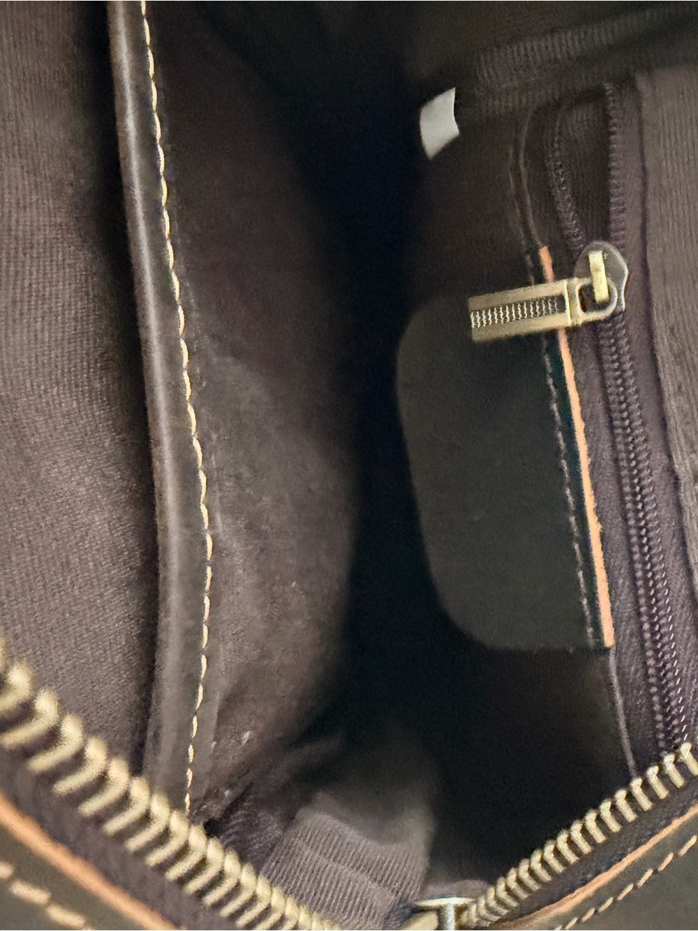 NWOT Brown Genuine Leather Sling Bag | Vintage Crossbody Chest Bag - Picture 5 of 9